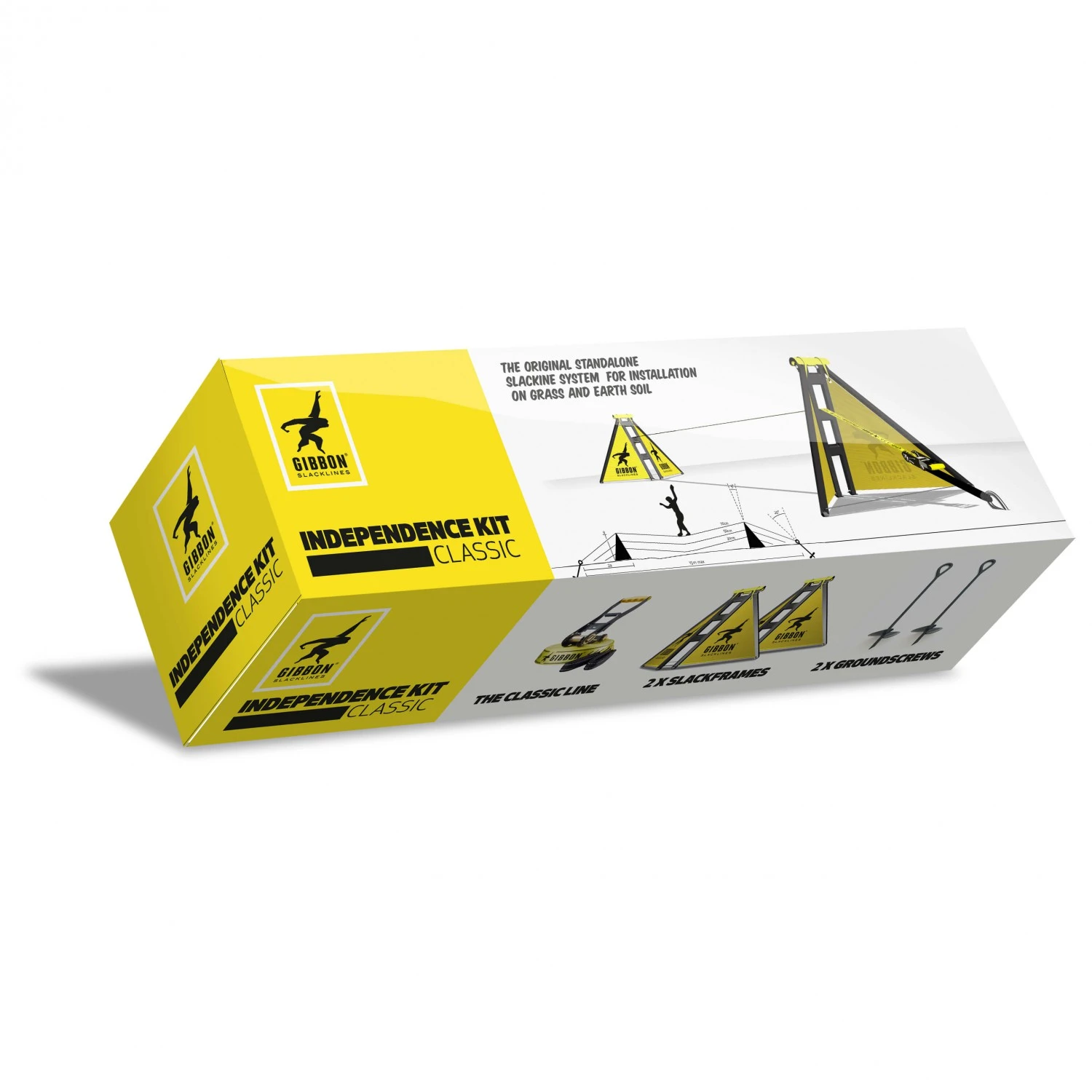 Gibbon Slacklines Independence Kit Classic - Slackline – Bild 2